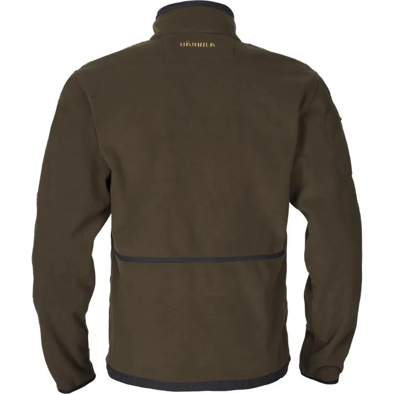 Online Deal Frenzy Clearance Event Harkila Kamko Mens Gore-Tex Windproof Reversible Fleece Jacket - Green/Bordeaux
