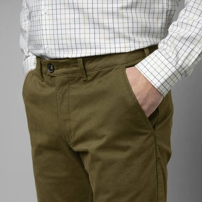 Harkila Norberg Mens Chinos - Beech Green MustHave Items Todays Mega Savings