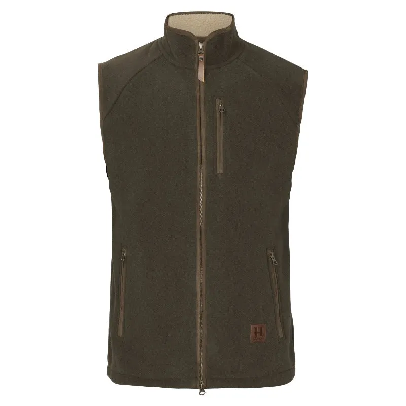 Harkila Sandhem Sherpa Mens Fleece Waistcoat - Willow Green Flash Pick Today