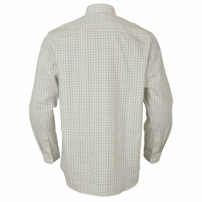 Special Occasion Discount Harkila Allerston Mens Shirt  - Emerald Green/White