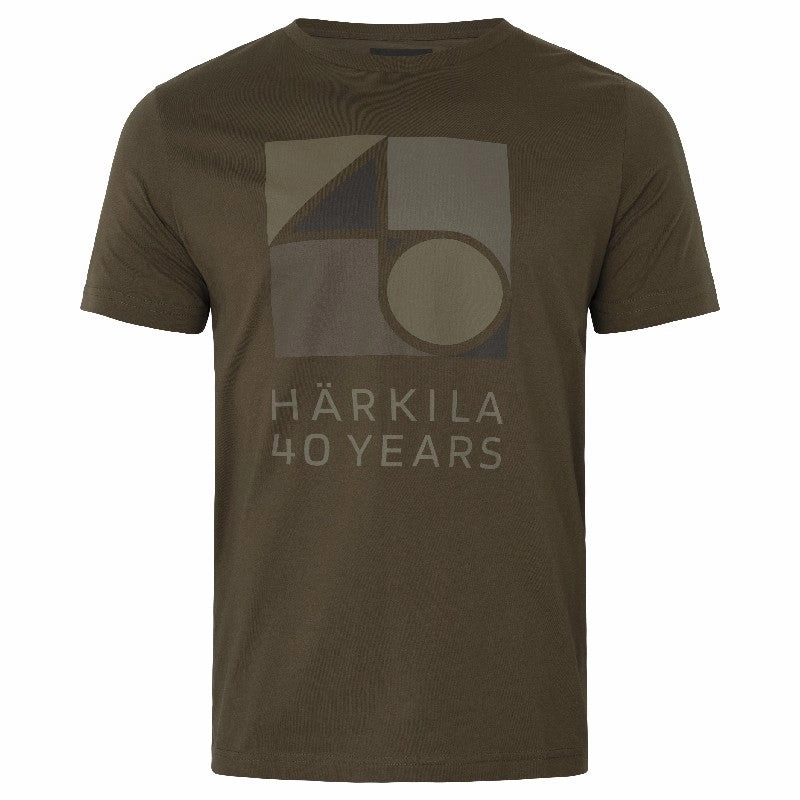 Clearance Event Today Harkila Anniversary S/S Mens T-Shirt - Willow Green
