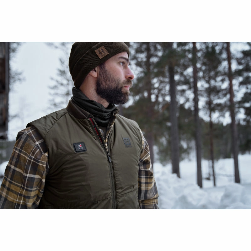 Harkila Clim8 Base Mens Gilet - Willow Green Save Big Today