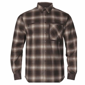 Harkila Folke Mens Shirt Jacket - Burgundy Limited Stock Hot Deal
