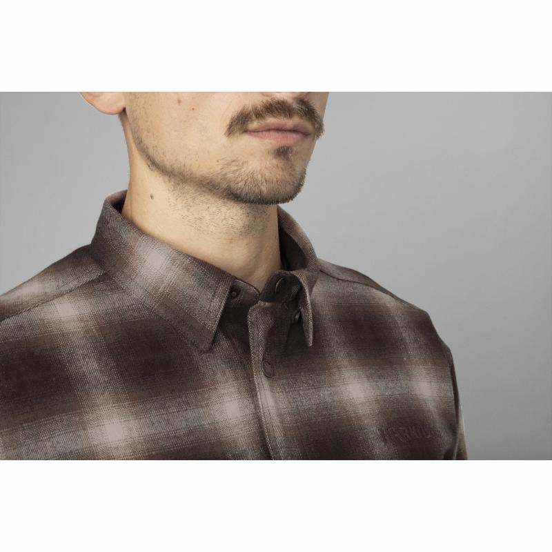 MustHave Gift Ideas Harkila Folke Mens Shirt Jacket - Burgundy