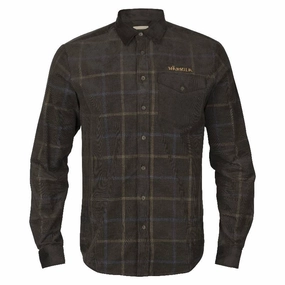 Hot Picks Today Hot Pick Sale Harkila Kaldfjord Mens Corduroy Shirt - Phantom