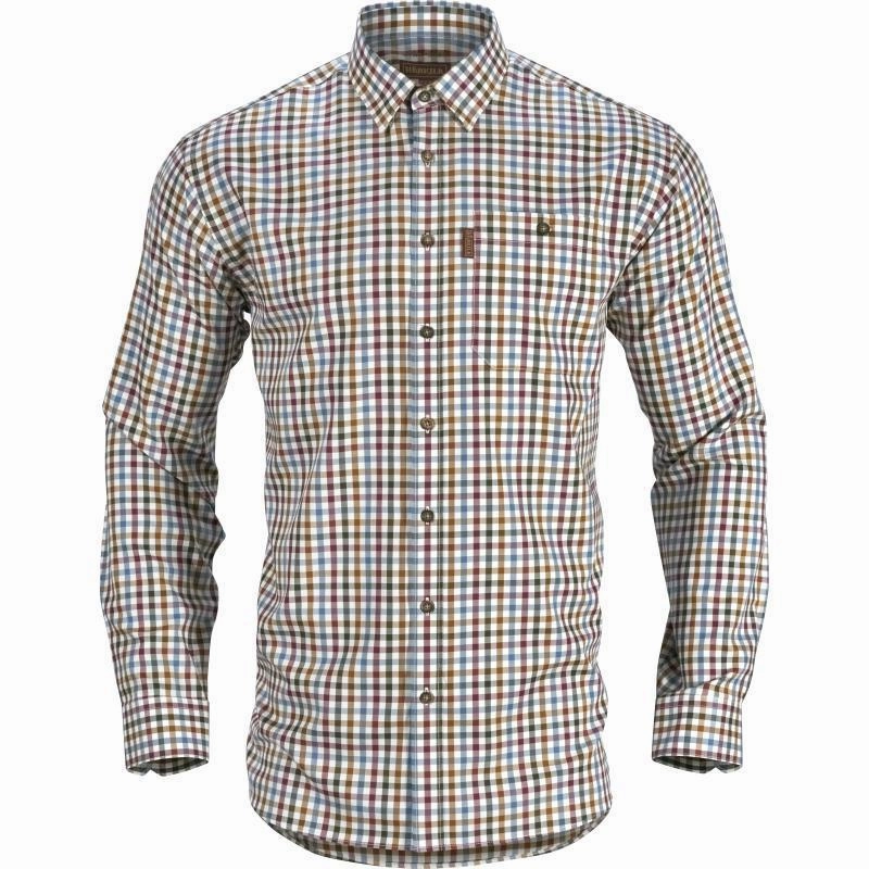 MustHave Items Hot Offer Inside Harkila Milford Mens Cotton Non-Iron Shirt - Multi Check