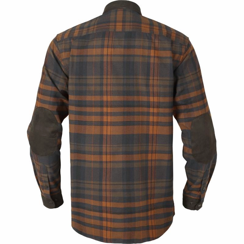 Hot Pick Deal Harkila Pajala Mens Shirt  - Bombay Brown