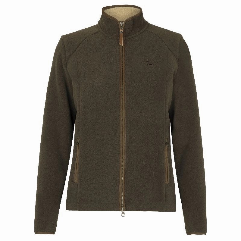 Harkila Sandhem Sherpa Ladies Fleece Jacket - Willow Green Grab It Now Grab It Fast