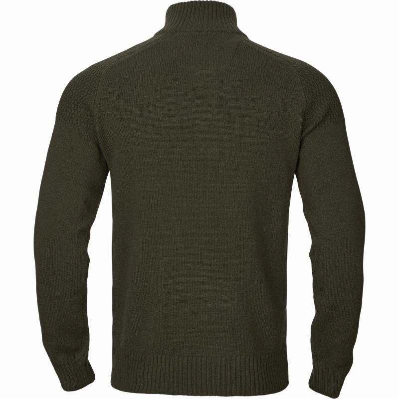Harkila Vincent Merino Mens 1/4 Zip Jumper - Rosin Dont Miss This Offer Hot Price Drop
