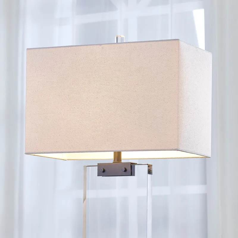 Harmony Matt Black Table Lamp