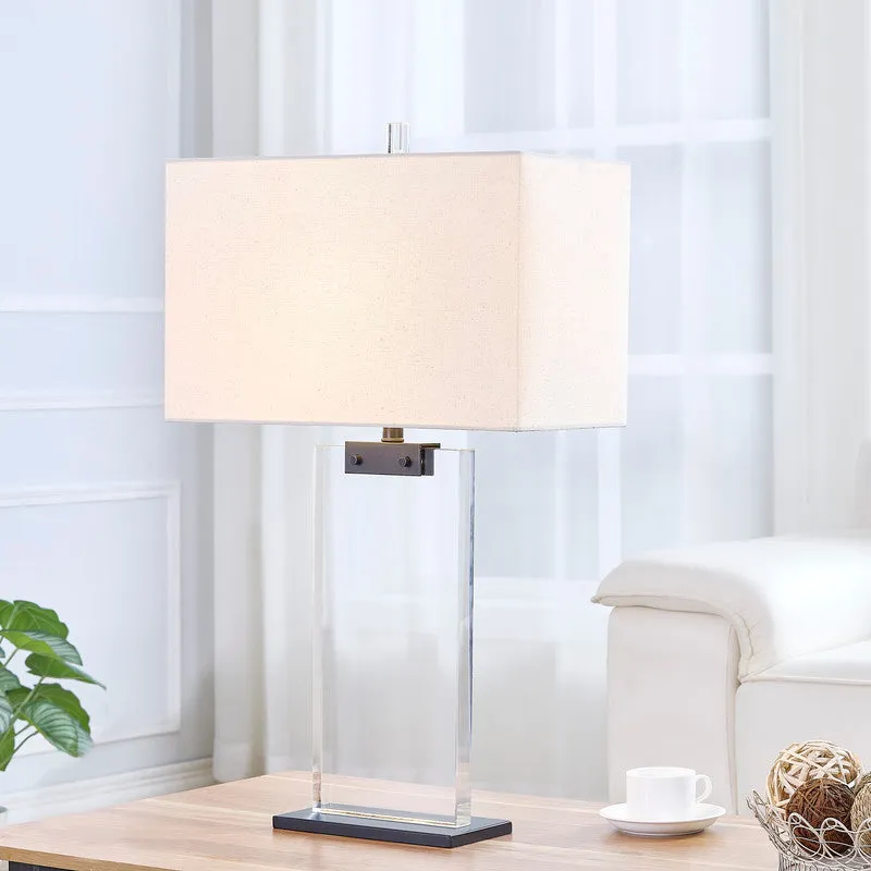Harmony Matt Black Table Lamp