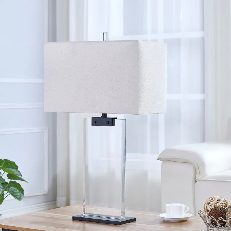Harmony Matt Black Table Lamp