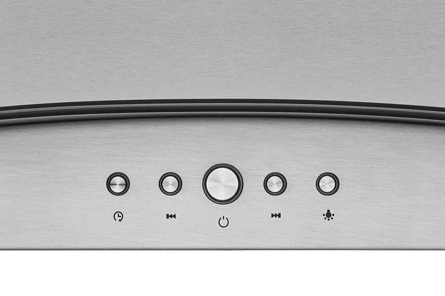 Hauslane IS200SS30 Hauslane Chef 30-In Convertible Stainless Steel Island Range Hood