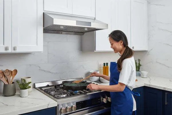 Hauslane UCPS18BLK30 Hauslane Chef 30-In Ducted Matte Black Undercabinet Range Hood