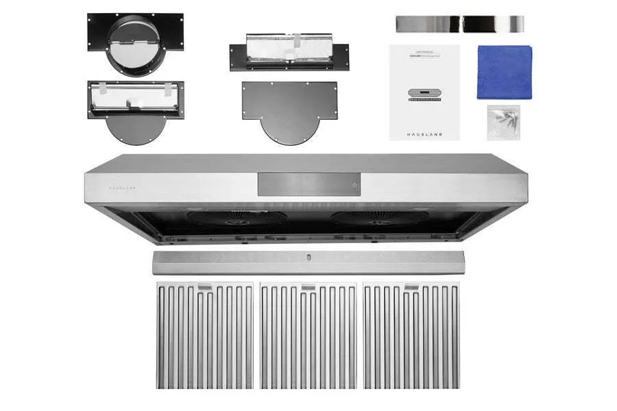Hauslane UCPS18SS36 Hauslane Chef 36-In Ducted Stainless Steel Undercabinet Range Hood