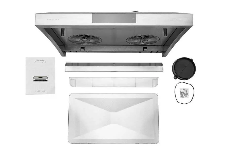 Hauslane UCPS38SS30 Hauslane Chef 30-In Ducted Stainless Steel Undercabinet Range Hood