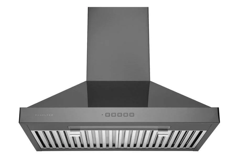 Hauslane WM590BSS30 Hauslane Chef 30-In Convertible Black Stainless Steel Wall-Mounted Range Hood