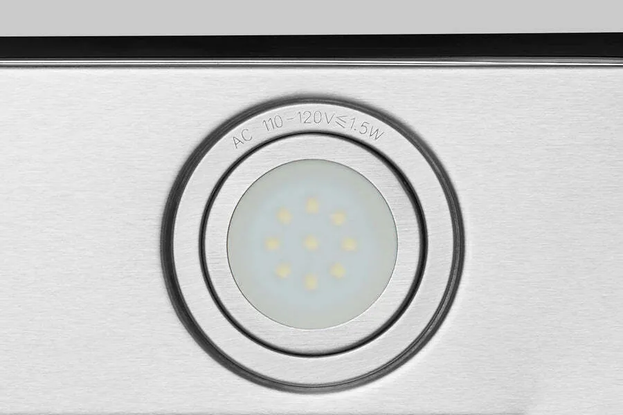 Hauslane WM600SS36 Hauslane Chef 36-In Convertible Stainless Steel Wall-Mounted Range Hood
