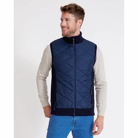 Exclusive Holiday Deal Special Price Today Holebrook Conny Windproof Mens Gilet - Navy