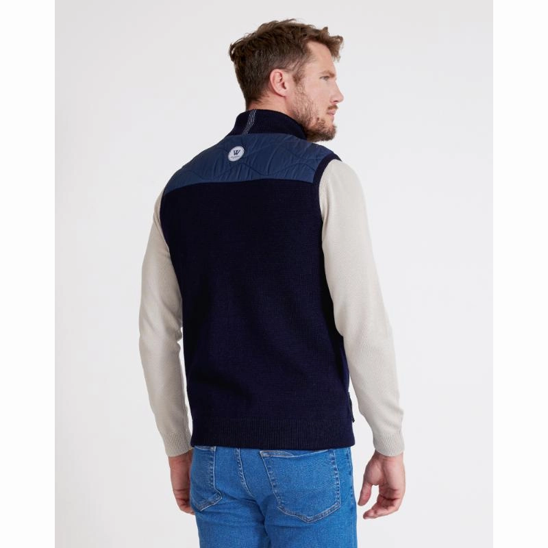 Dont Miss This Steal Holebrook Conny Windproof Mens Gilet - Navy