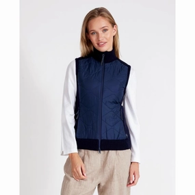 Special Offer Inside Holebrook Mary Windproof Ladies Gilet - Navy