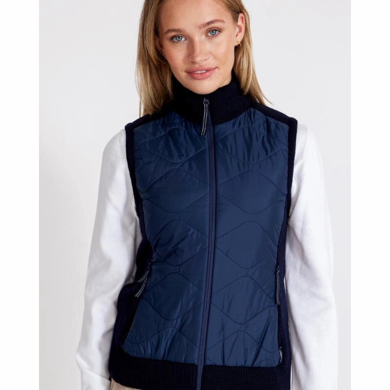 Holebrook Mary Windproof Ladies Gilet - Navy GiftWorthy Sale Hot Deal Alert