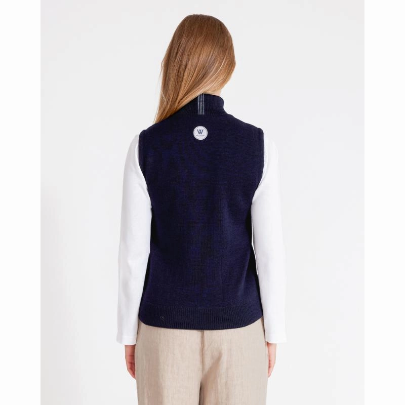 Shop the Best Deals Holebrook Mary Windproof Ladies Gilet - Navy