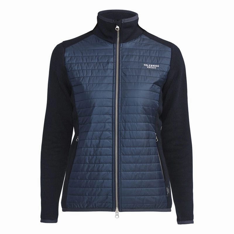 Todays Hot Savings Holebrook Mimmi Windproof Ladies Full Zip Jacket - Navy