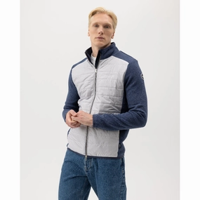 Best Deal Today Flash Sale Alert Holebrook Peder Windproof Mens Full Zip Jacket - Chambray/Marble Grey