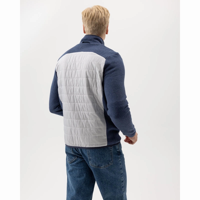 Mega Discount Event Dont Miss This Deal Holebrook Peder Windproof Mens Full Zip Jacket - Chambray/Marble Grey