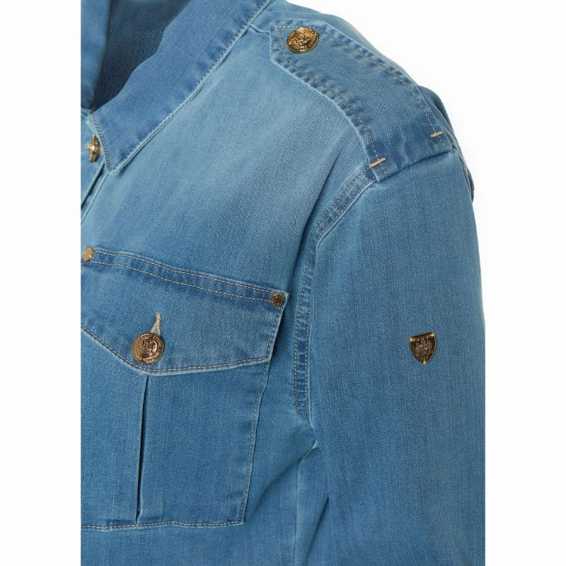 Trending Savings Now Todays Best Deal Holland Cooper Artillery Ladies Jacket - Denim