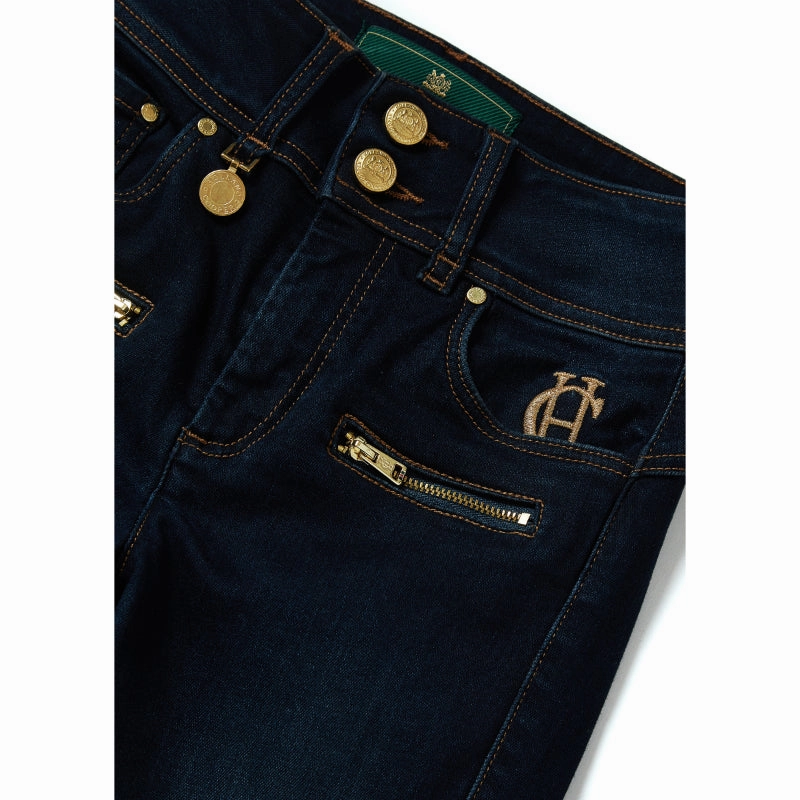 Limited Stock Hot Deal Dont Miss Todays Deal Holland Cooper Biker Ladies Jeans - Deep Indigo