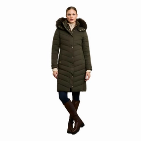 Sweet Deal Today Holland Cooper Chamonix Ladies Coat - Khaki