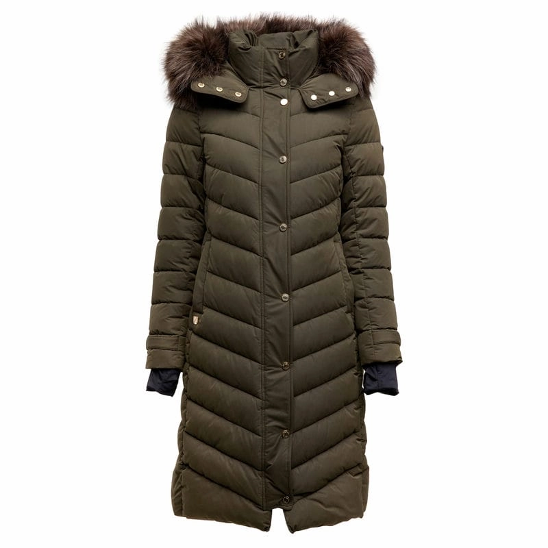 Holland Cooper Chamonix Ladies Coat - Khaki Todays Steal Hot Picks Today