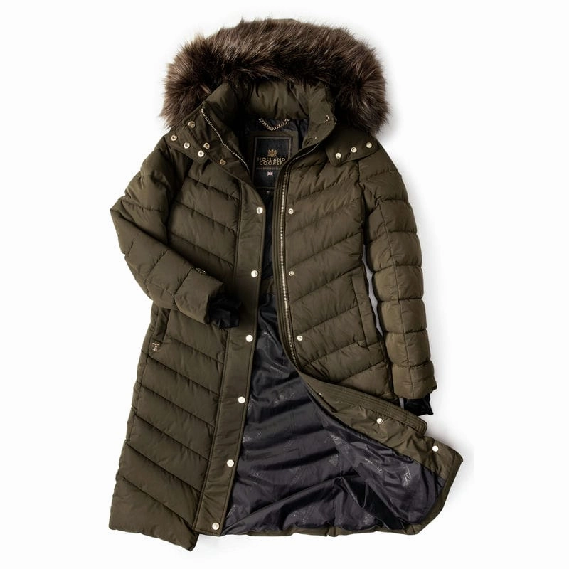 Big Sale Today Holland Cooper Chamonix Ladies Coat - Khaki