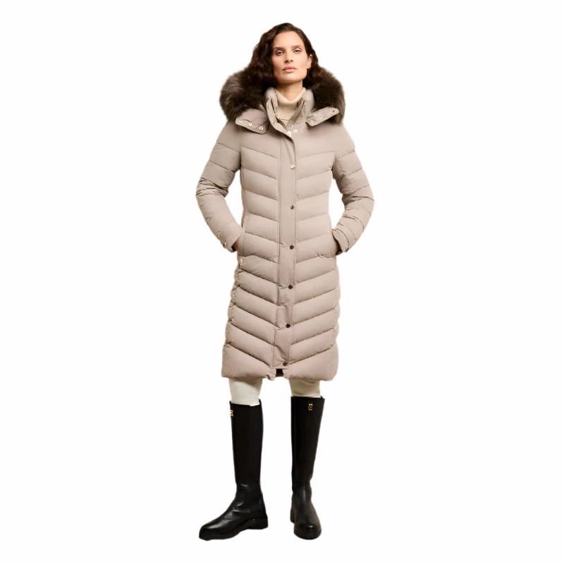 Holland Cooper Chamonix Ladies Coat - Mink Grab Your Savings
