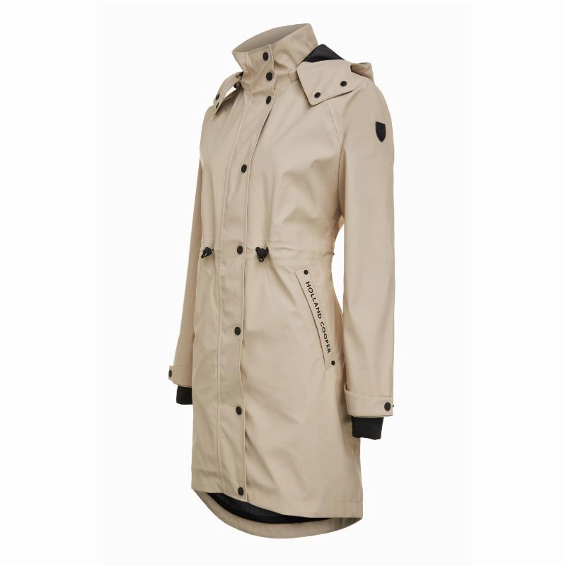 Shop Save Today Grab Your Hot Pick Holland Cooper Chartwell Rain Ladies Waterproof Parka - Stone