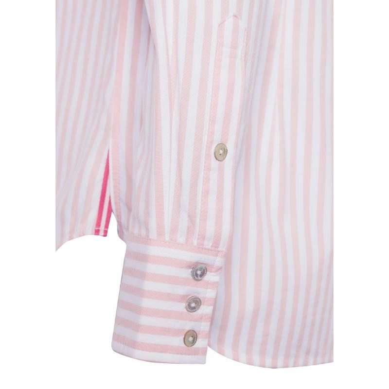 Instant Deal Today Online Exclusive Deal Holland Cooper Classic Button Down Ladies Shirt - Pink Stripe