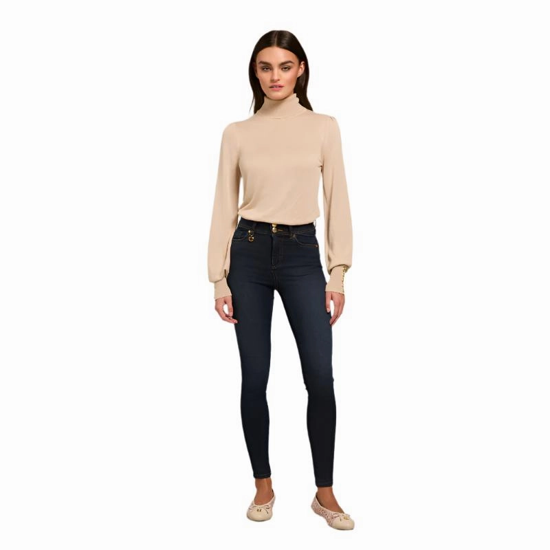 Trending Now Discount Todays Special Savings Holland Cooper Classic Ladies Skinny Jean - Deep Indigo