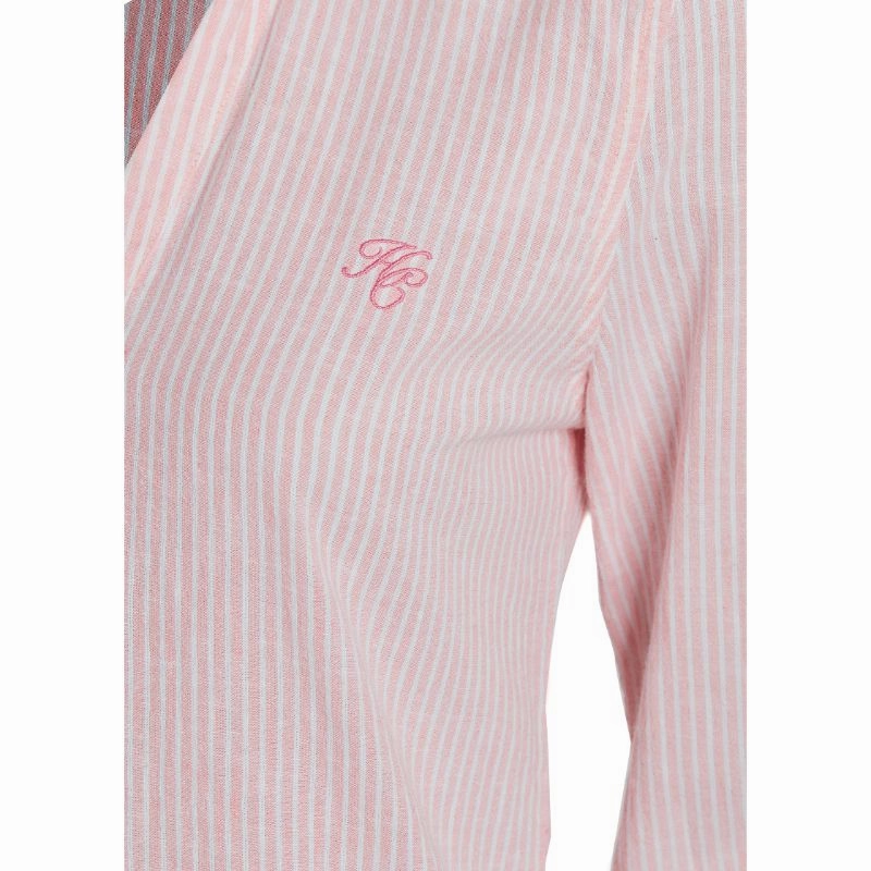 Hot Pick Online Holland Cooper Classic V-Neck Blouse - Pink Stripe
