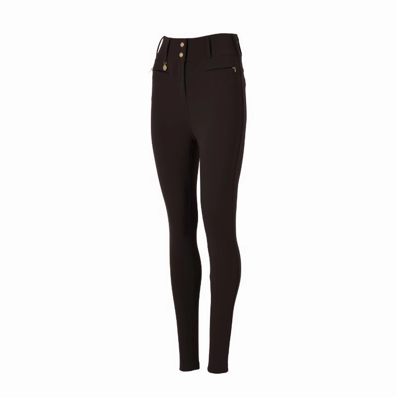 Trending Hot Picks Hot Offer Event Holland Cooper Contour Ladies Trouser - Chocolate
