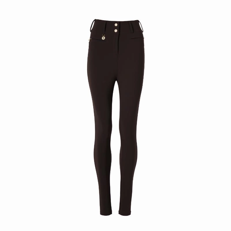 Holland Cooper Contour Ladies Trouser - Chocolate Hot Pick Deal Todays Steal