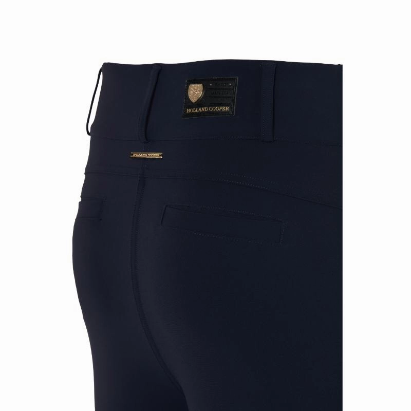 Holland Cooper Contour Ladies Trouser - Ink Navy Online Deal Frenzy Weekend Flash Offer