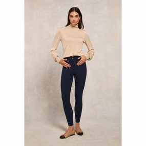 Hot Sale Frenzy Holland Cooper Contour Ladies Trouser - Ink Navy