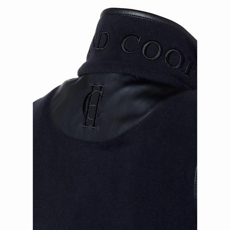 Holland Cooper Country Ladies Fleece Gilet - Black New Arrival Discount