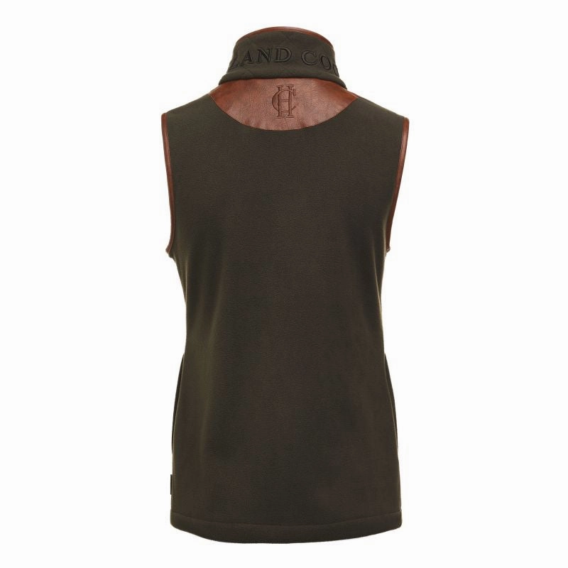 Sale Ending Soon Big Clearance Event Holland Cooper Country Ladies Fleece Gilet - Khaki