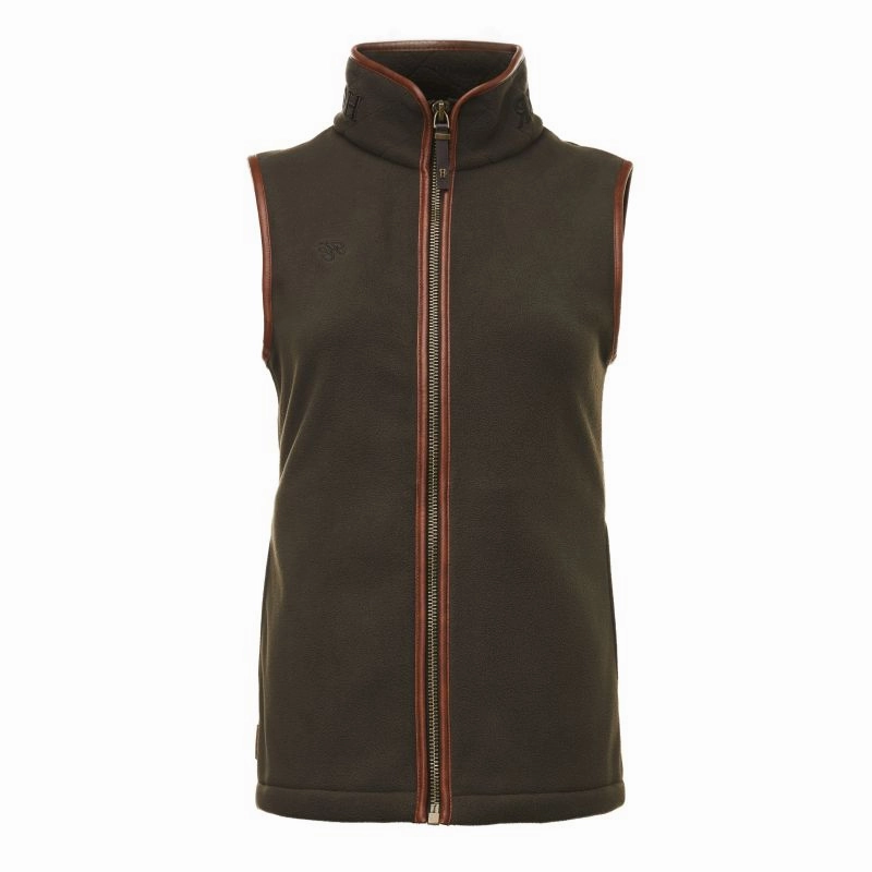 Exclusive Online Deal Big Clearance Event Holland Cooper Country Ladies Fleece Gilet - Khaki