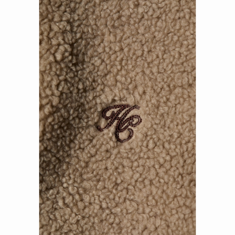 Holland Cooper Country Ladies Fleece Gilet - Natural Borg Flash Sale Now