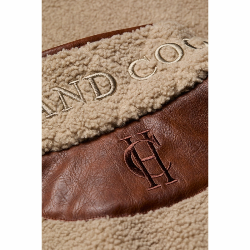 Holland Cooper Country Ladies Fleece Gilet - Natural Borg Price Slash Today