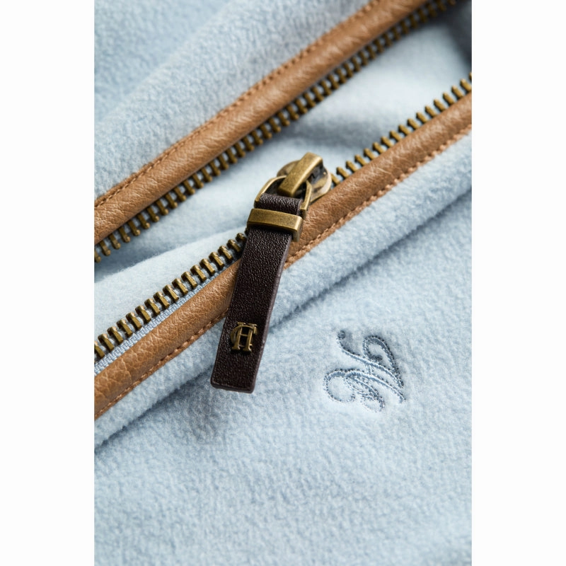 Holland Cooper Country Ladies Fleece Gilet  - Pale Blue Hot Sale Frenzy